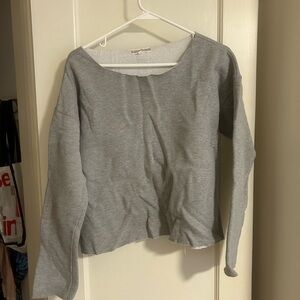 P.J. Salvage Heather Gray Cozy Sweatshirt